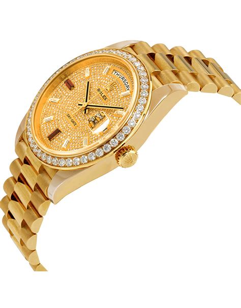 gold presidential rolex replica|best Rolex day date homage.